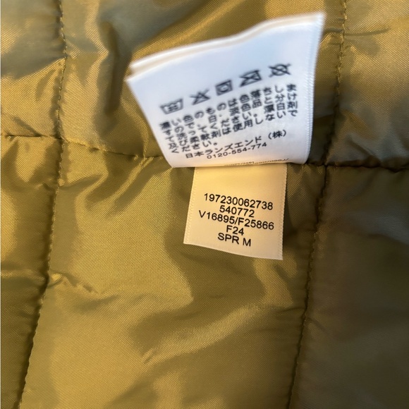 Lands’ End Stadium Jacket Sz Medium - Picture 8 of 8